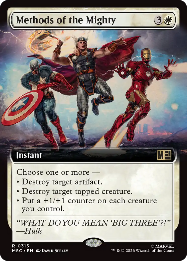 Methods of the Mighty (0315) (Extended Art) (MSC)