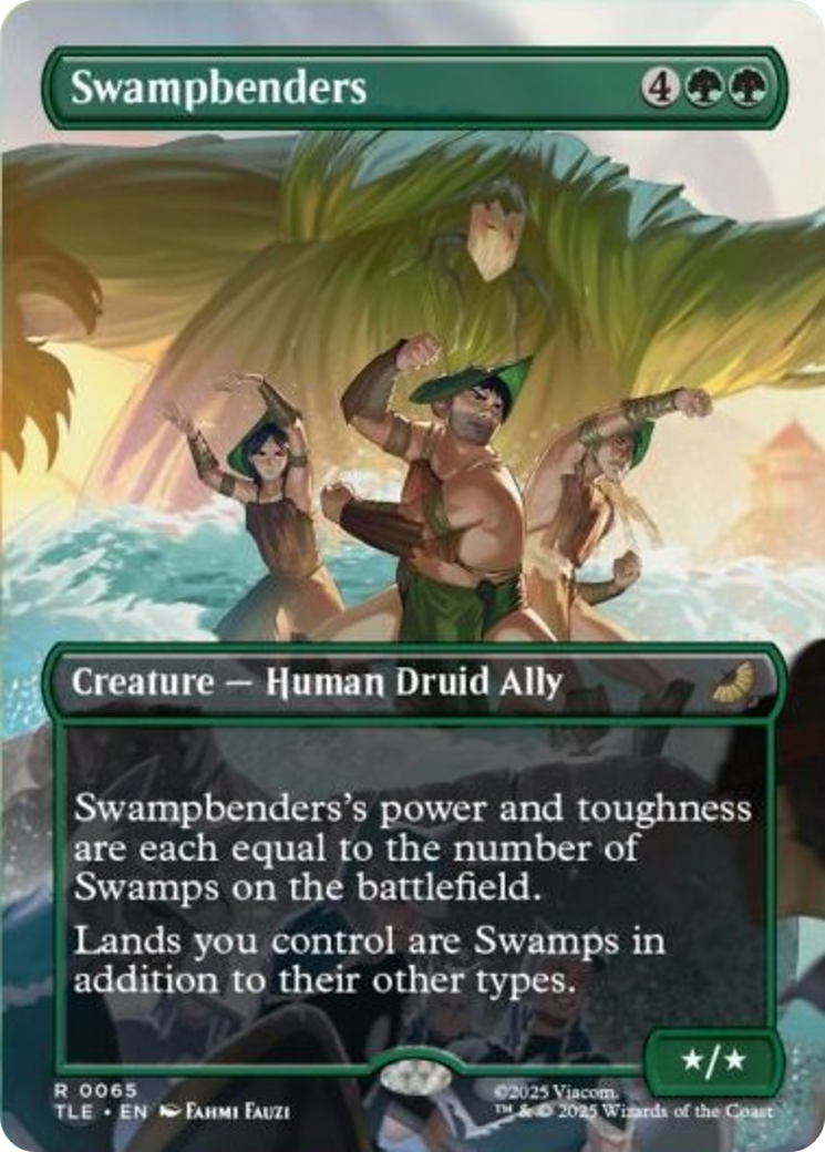 Swampbenders (0065) (Borderless) - Foil tle