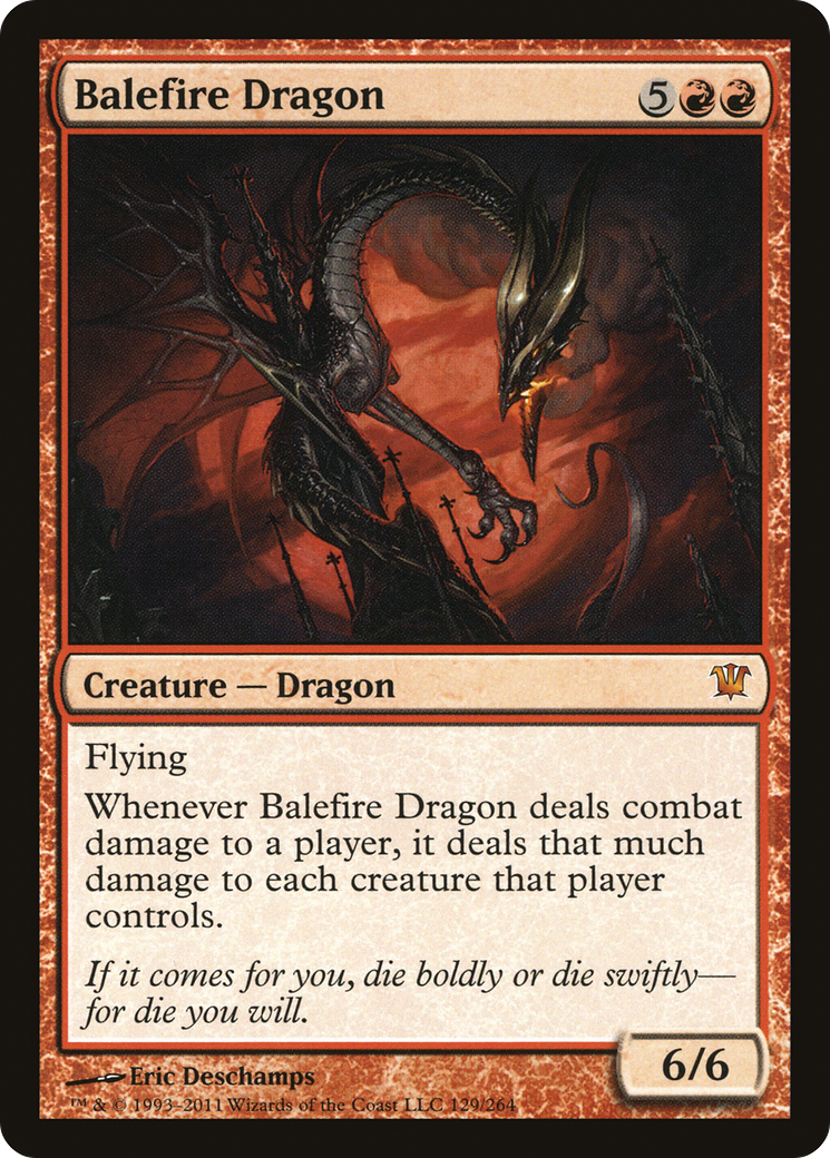 Balefire Dragon - Foil