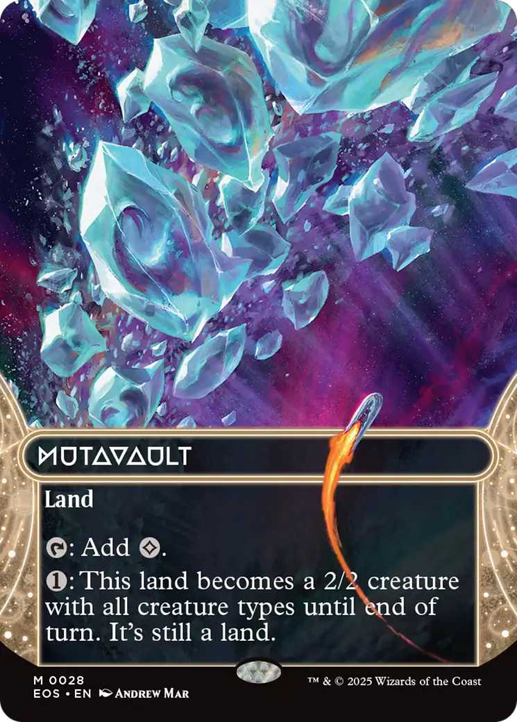 Mutavault (0028) (Borderless) - Foil