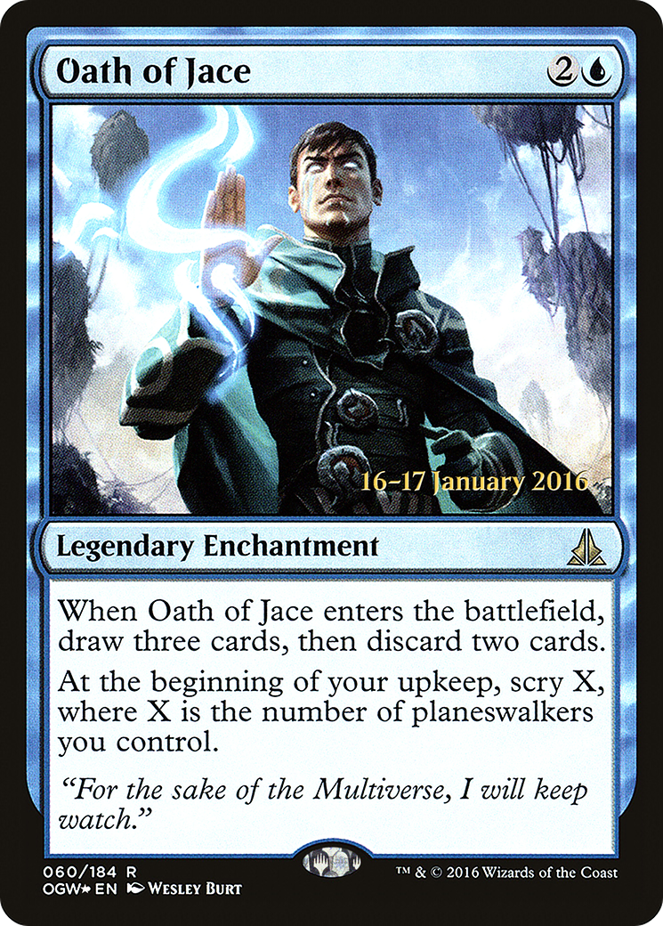 Oath of Jace (060) (Prerelease) - Foil