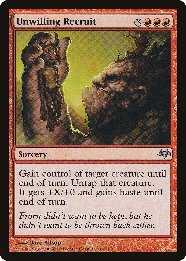 Unwilling Recruit - Foil