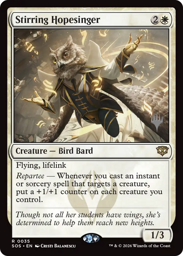 Stirring Hopesinger (0035) (Promo Pack) (PSOS) - Foil