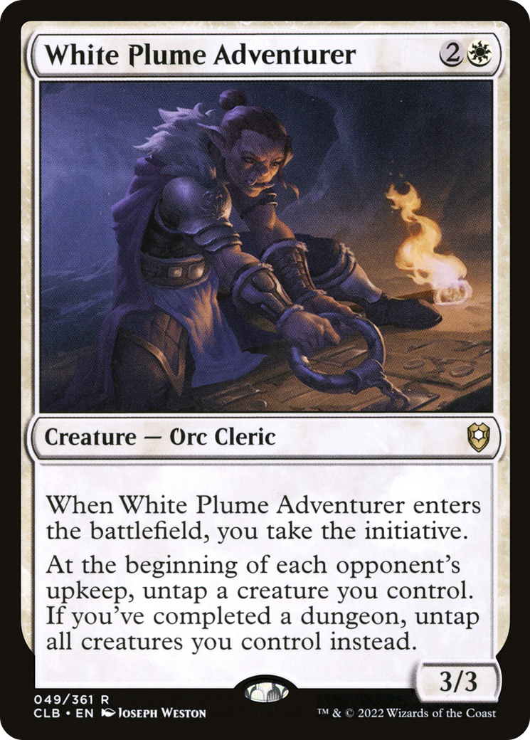 White Plume Adventurer - Foil