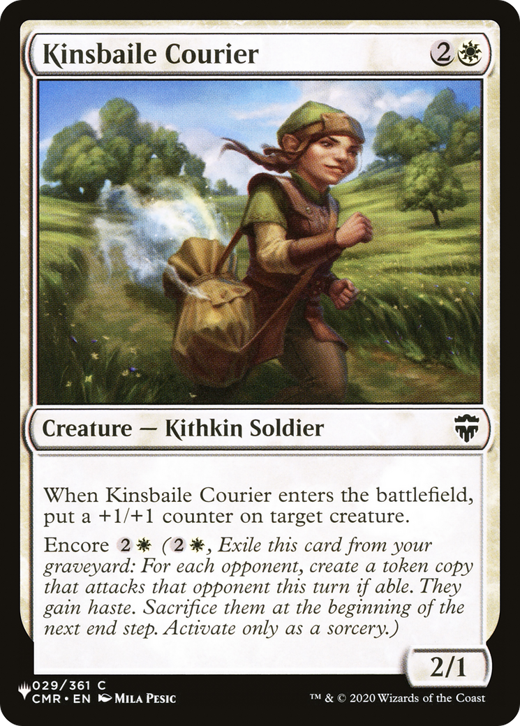 Kinsbaile Courier (CMR-29) (PLST)