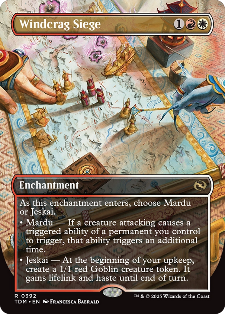 Windcrag Siege (0392) (Borderless) - Foil