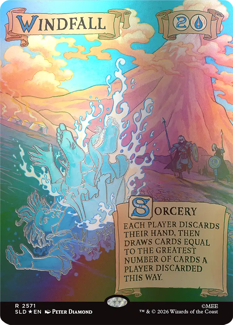 Windfall (2571) (Borderless) (SLD) - Foil