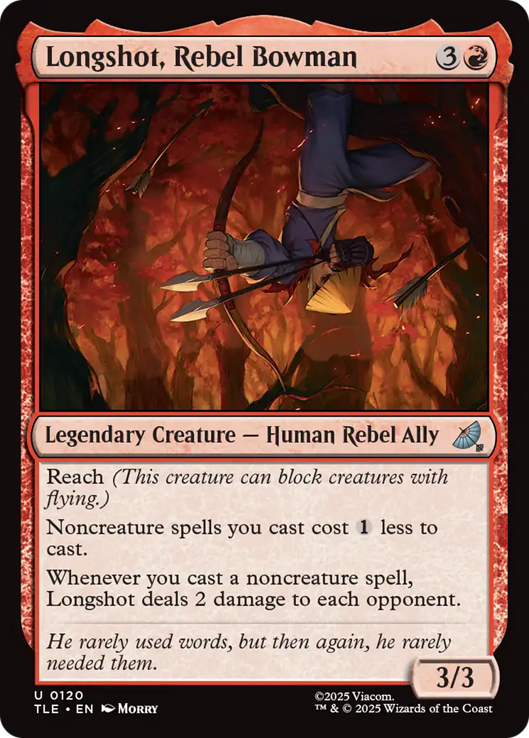 Longshot, Rebel Bowman - Foil tle