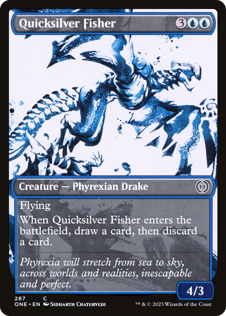 Quicksilver Fisher (287) (Showcase) - Foil