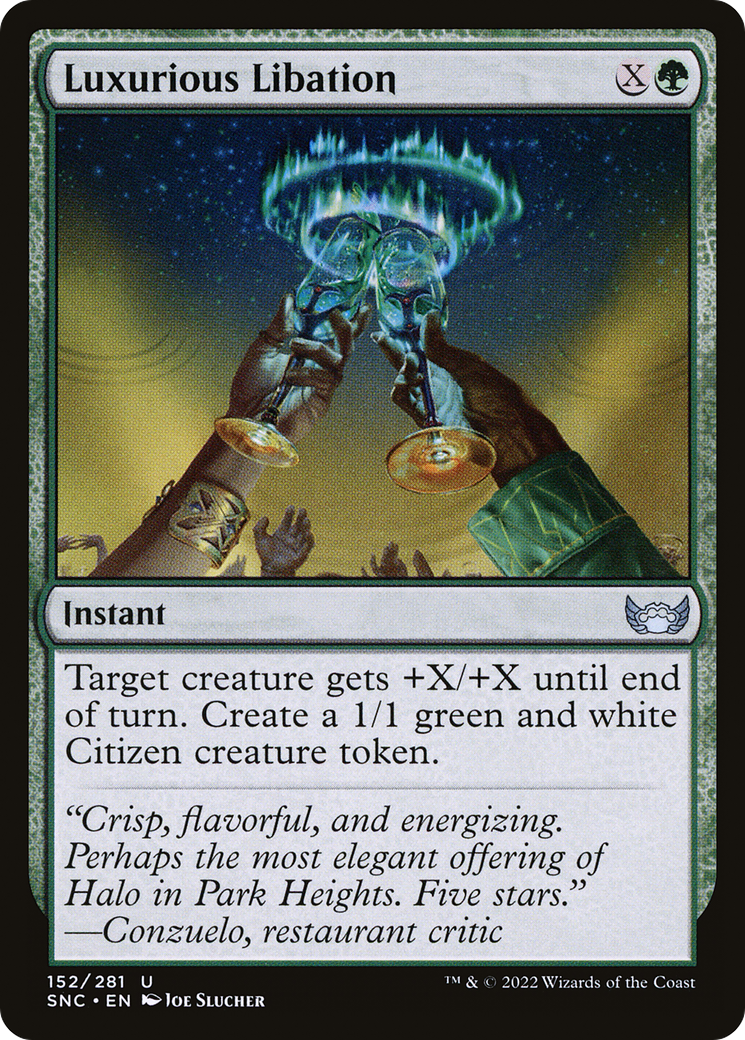 Luxurious Libation - Foil