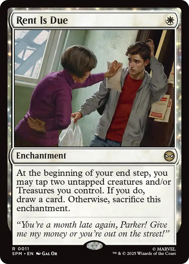 Rent Is Due - Foil