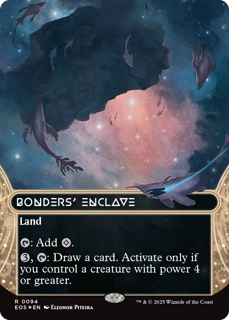 Bonders' Enclave (0094) (Borderless) - Galaxy Foil