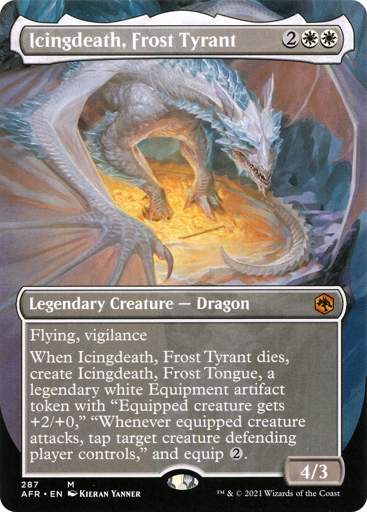 Icingdeath, Frost Tyrant (287) (Borderless) - Foil