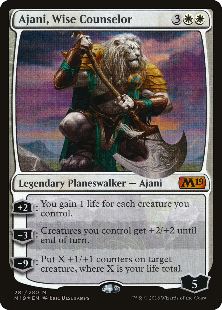 Ajani, Wise Counselor - Foil
