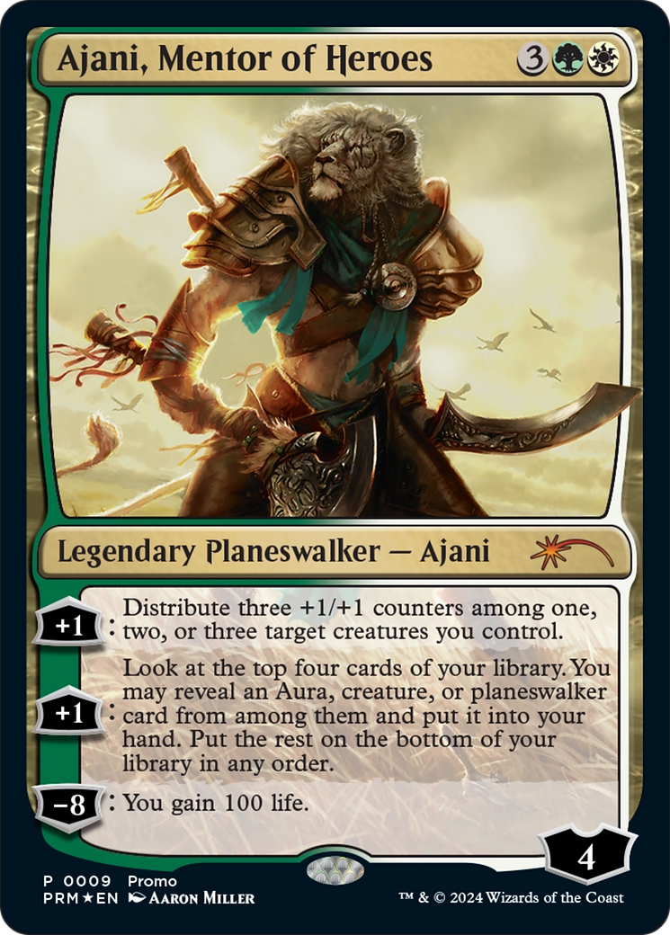 Ajani, Mentor of Heroes (0009) - Foil pmei