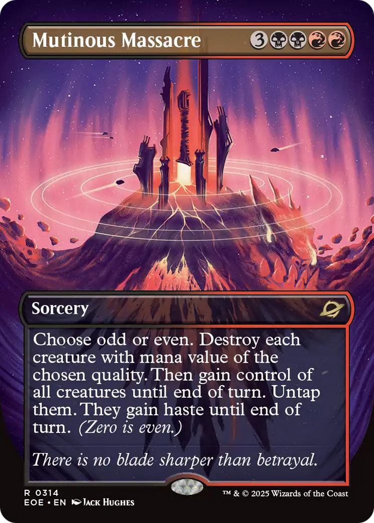 Mutinous Massacre (0314) (Borderless) - Foil