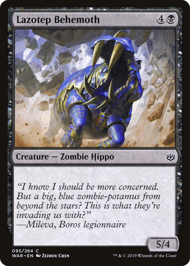 Lazotep Behemoth - Foil