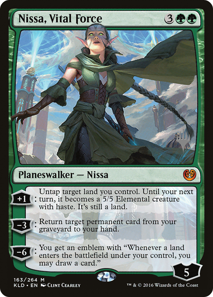 Nissa, Vital Force (163) (Promo Pack)