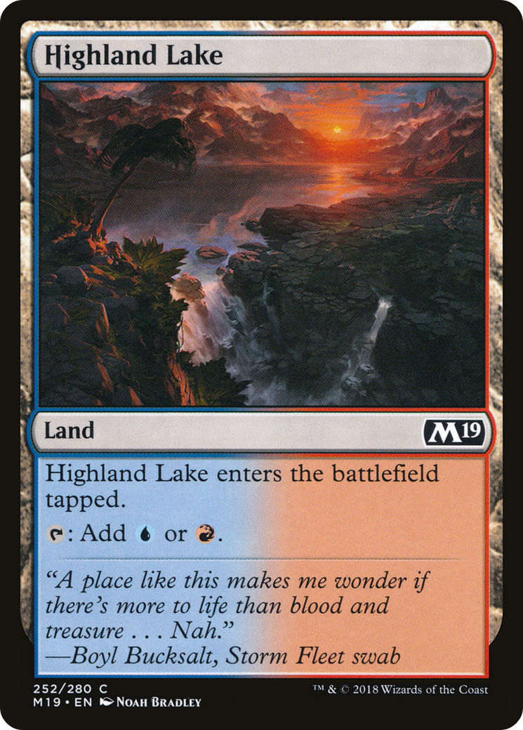 Highland Lake - Foil