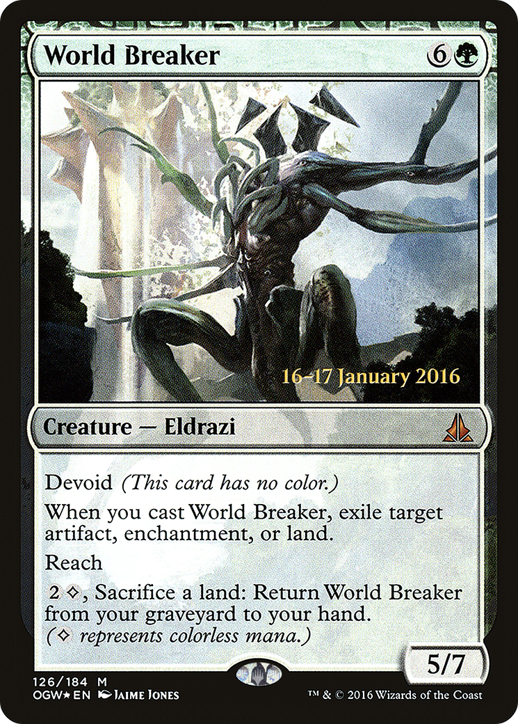 World Breaker (126) (Prerelease) - Foil