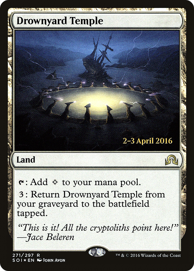 Drownyard Temple (271) (Prerelease) - Foil