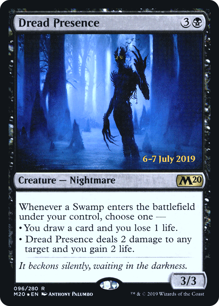 Dread Presence (096) (Prerelease) - Foil