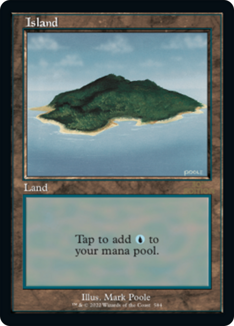 Island (584) (Retro Frame)