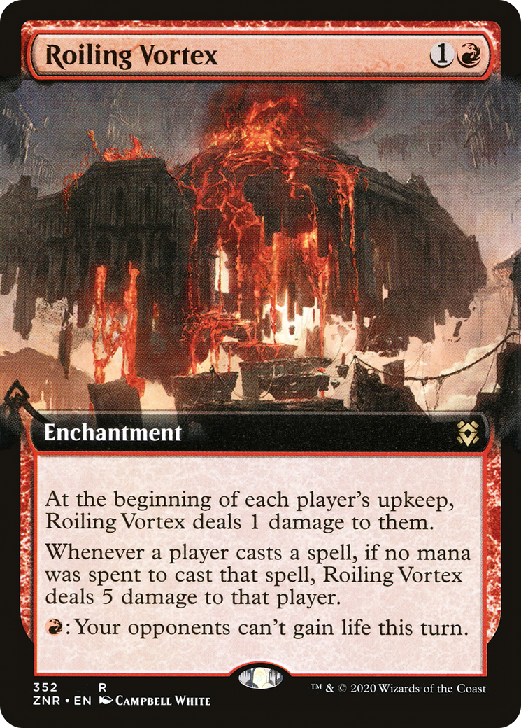 Roiling Vortex (352) (Extended Art)