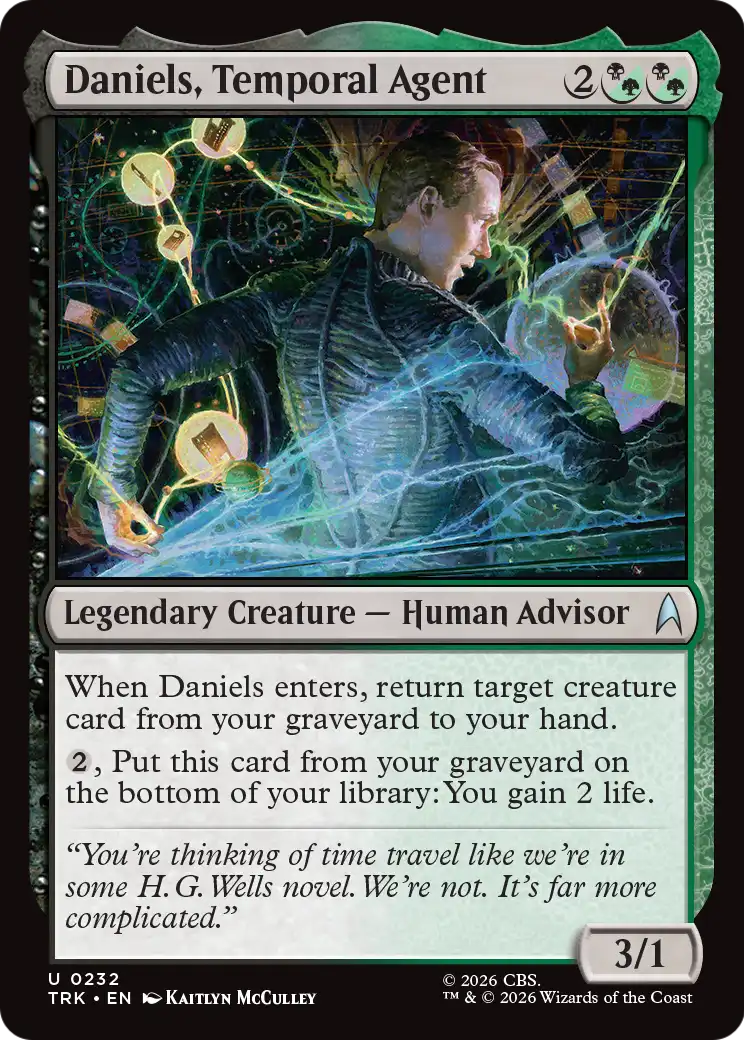 Daniels, Temporal Agent (TRK)