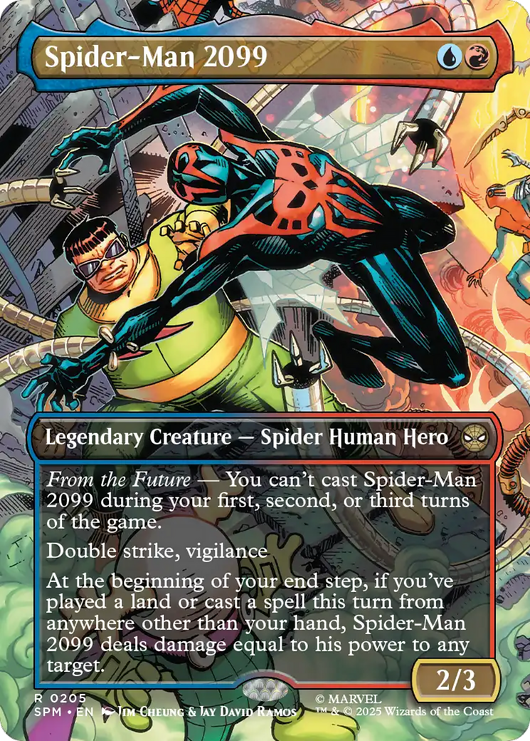 Spider-Man 2099 (0205) (Borderless) - Foil