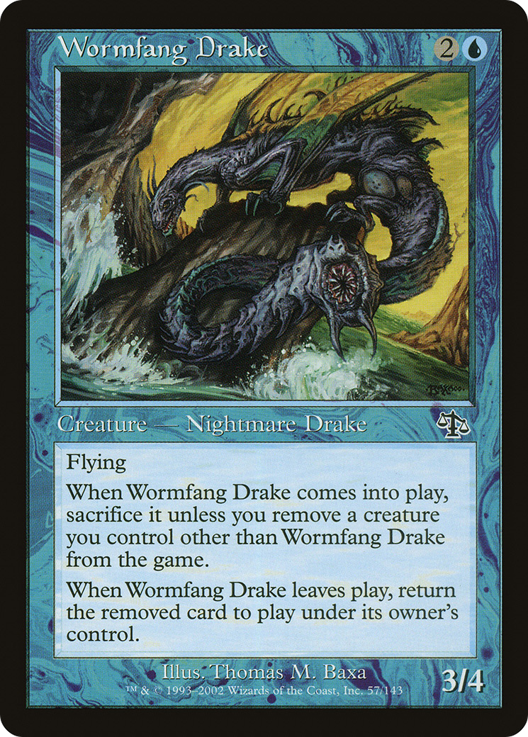 Wormfang Drake - Foil
