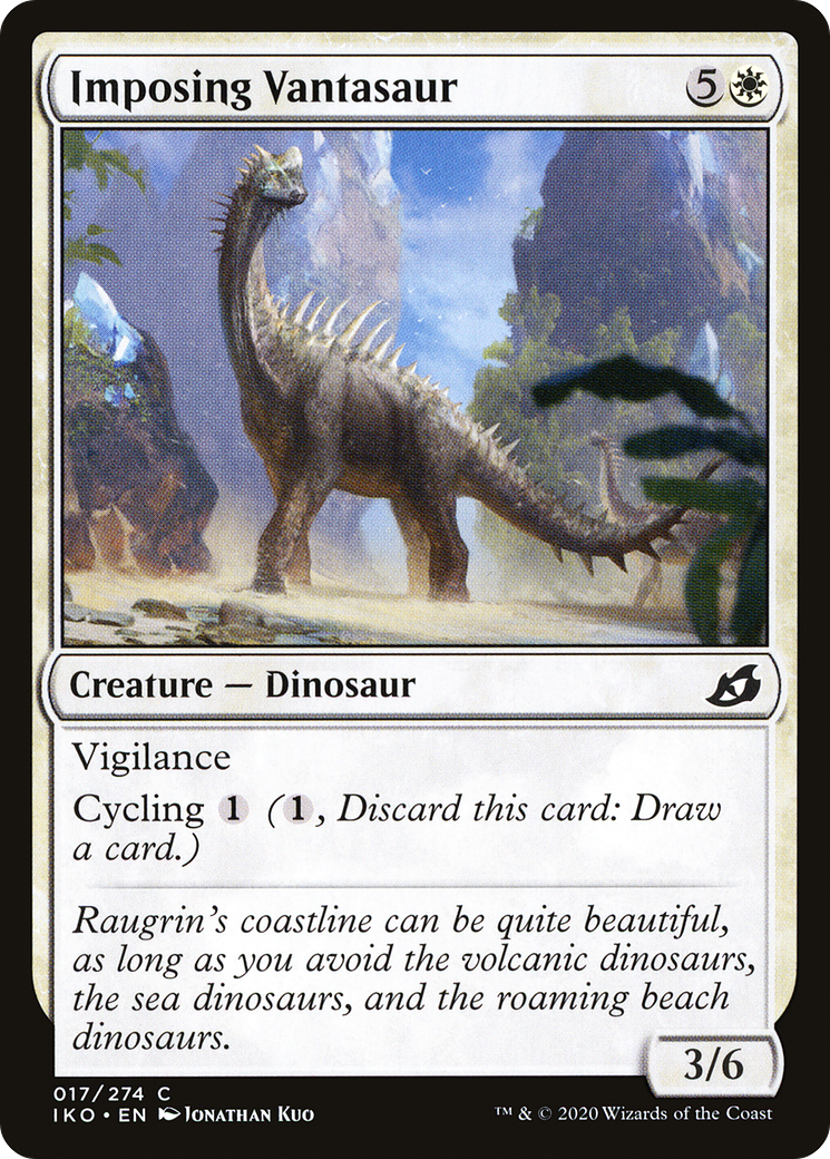 Imposing Vantasaur - Foil