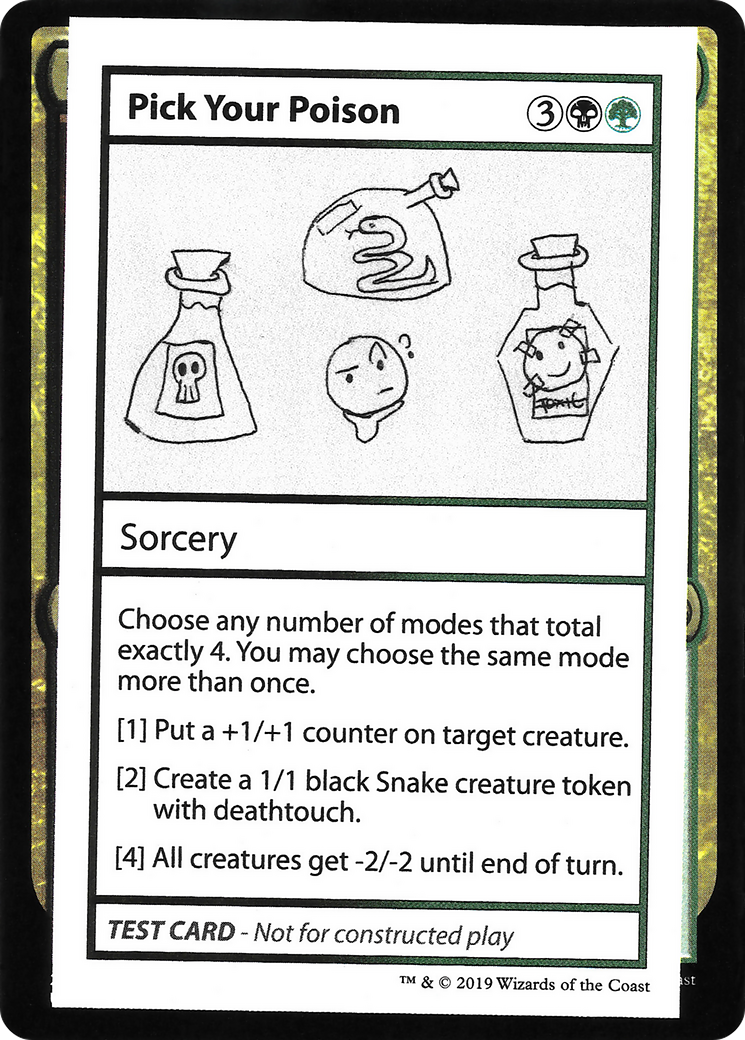 Pick Your Poison (No PW Symbol)