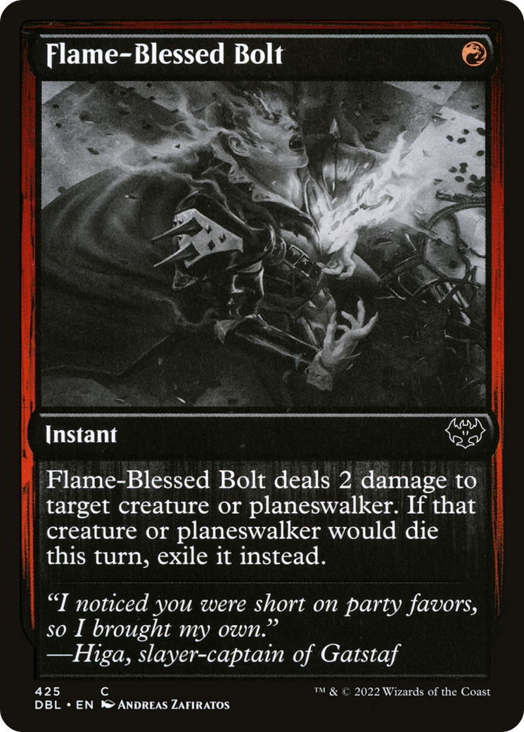 Flame-Blessed Bolt - Foil