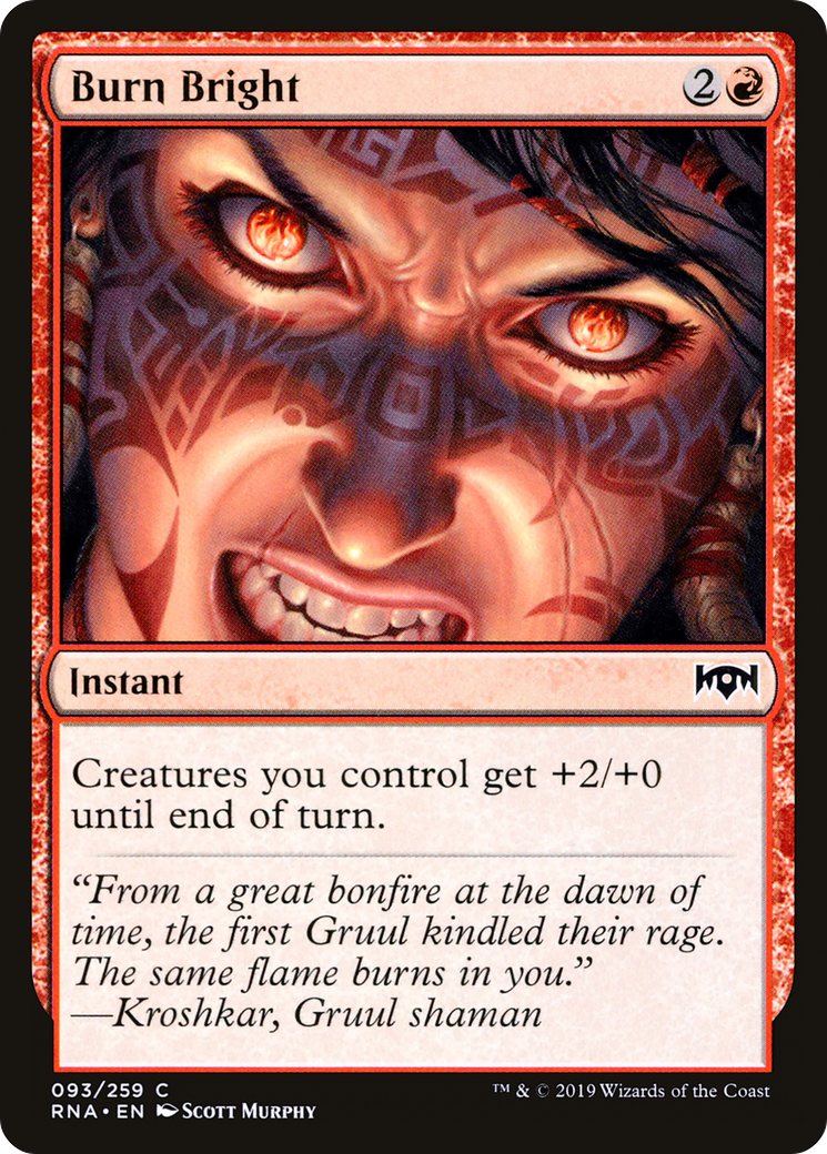 Burn Bright - Foil