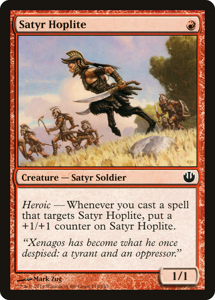 Satyr Hoplite - Foil