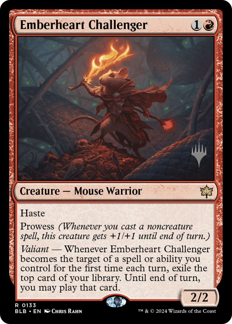 Emberheart Challenger (0133) (Promo Pack) - Foil