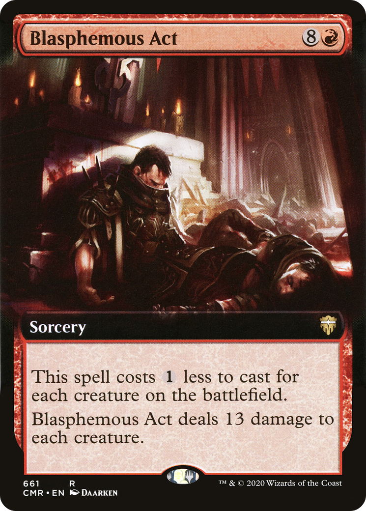 Blasphemous Act (661) (Extended Art)