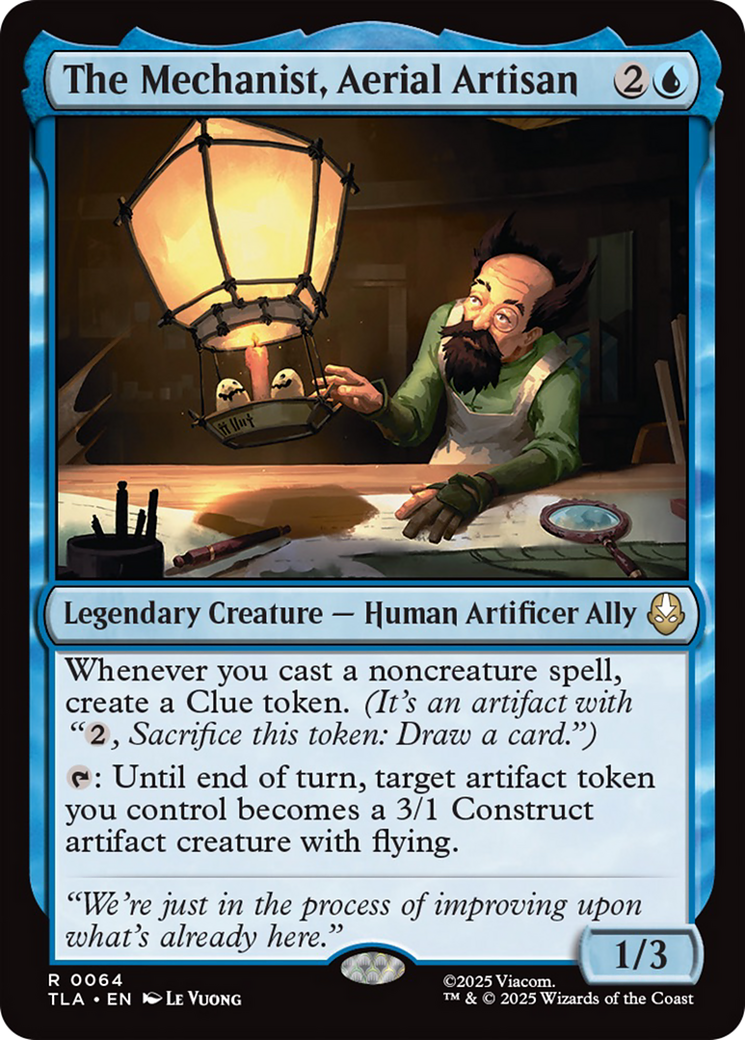 The Mechanist, Aerial Artisan - Foil tla