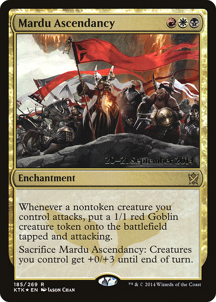 Mardu Ascendancy (185) (Prerelease) - Foil
