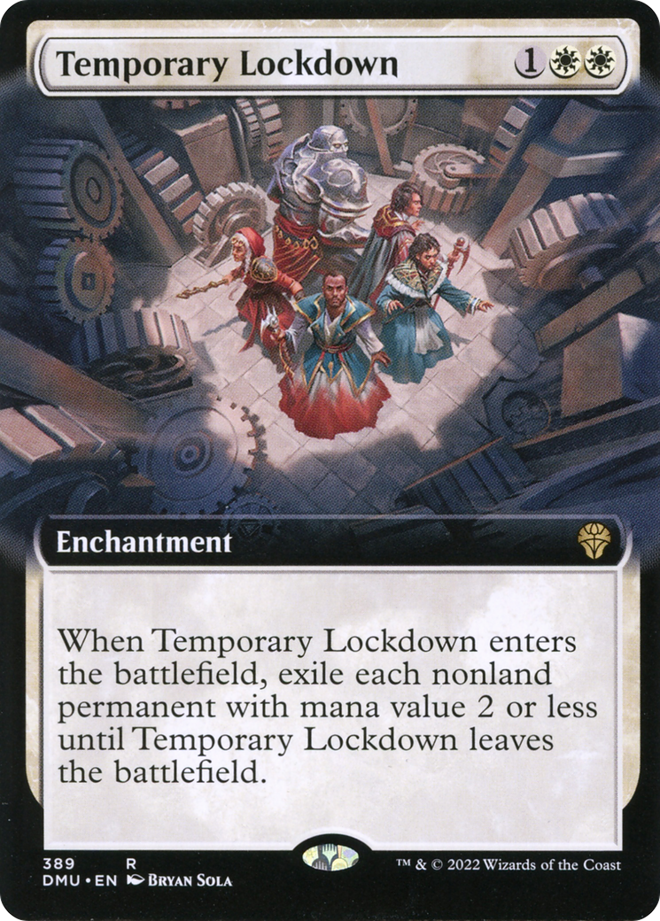Temporary Lockdown (389) (Extended Art) - Foil