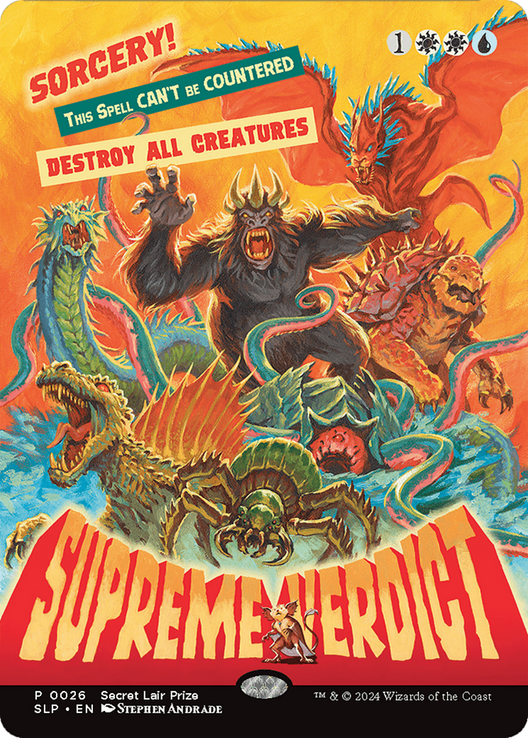 Supreme Verdict (0026) (Showcase) - Foil