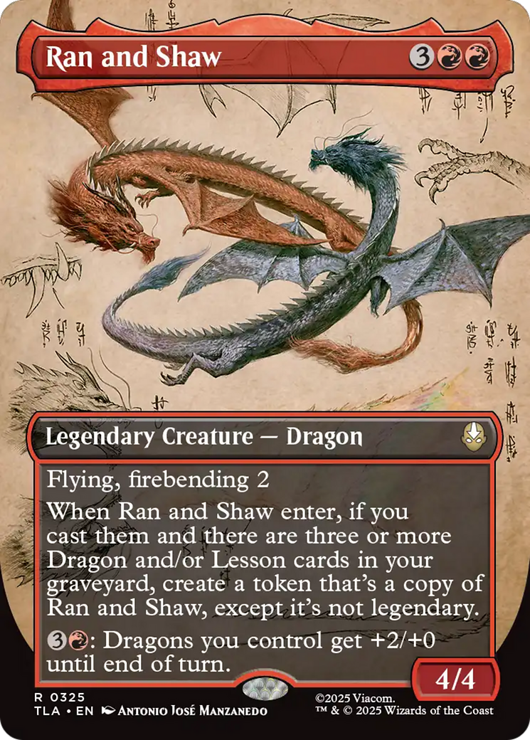 Ran and Shaw (0325) (Borderless) - Foil tla