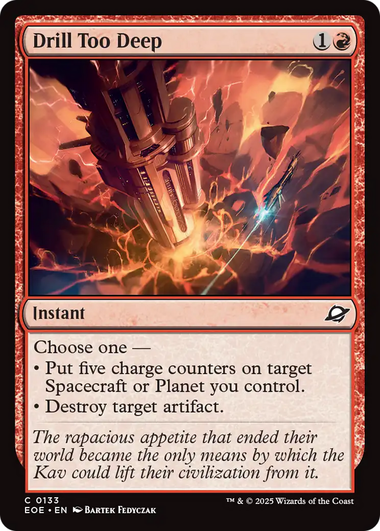 Drill Too Deep - Foil