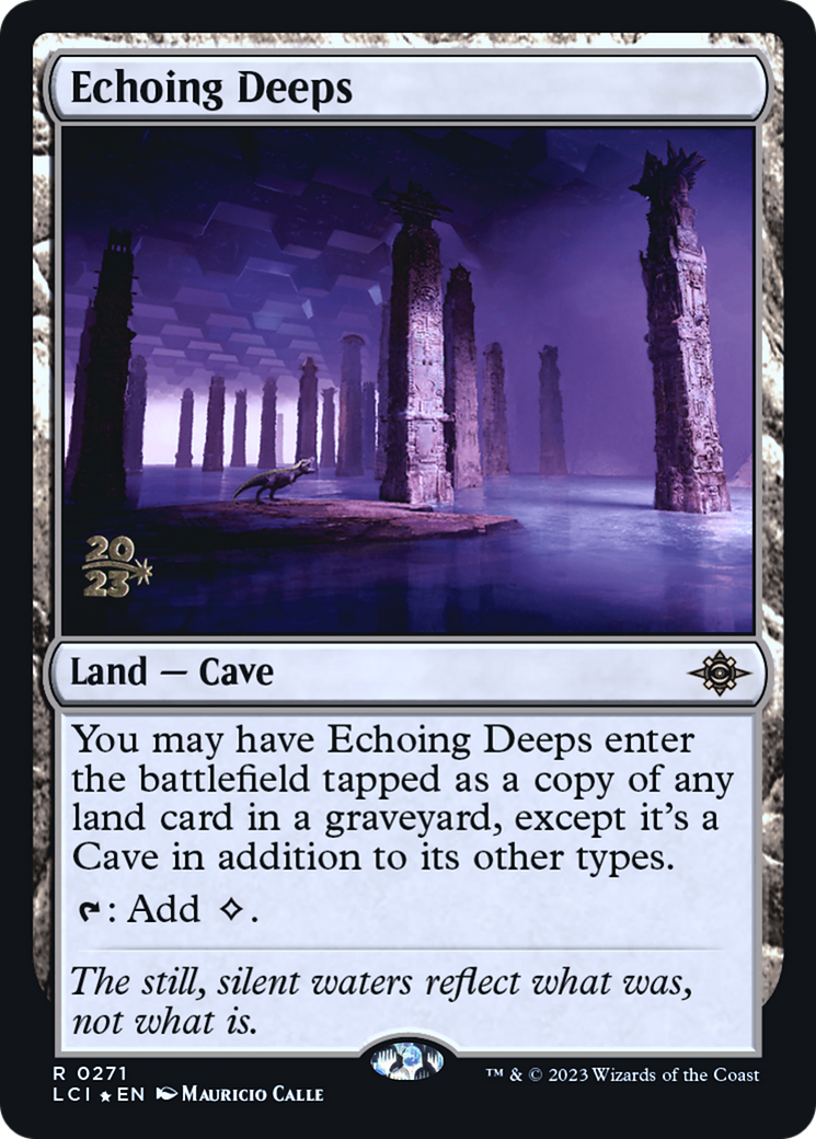 Echoing Deeps (0271) (Prerelease) - Foil