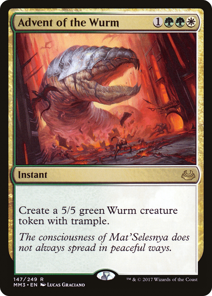 Advent of the Wurm - Foil