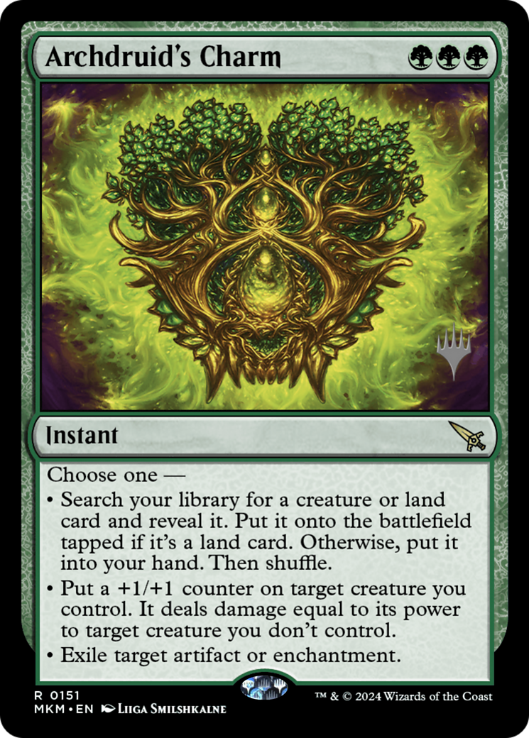 Archdruid's Charm (0151) (Promo Pack)