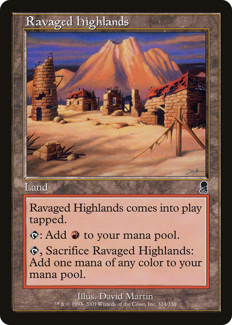 Ravaged Highlands - Foil