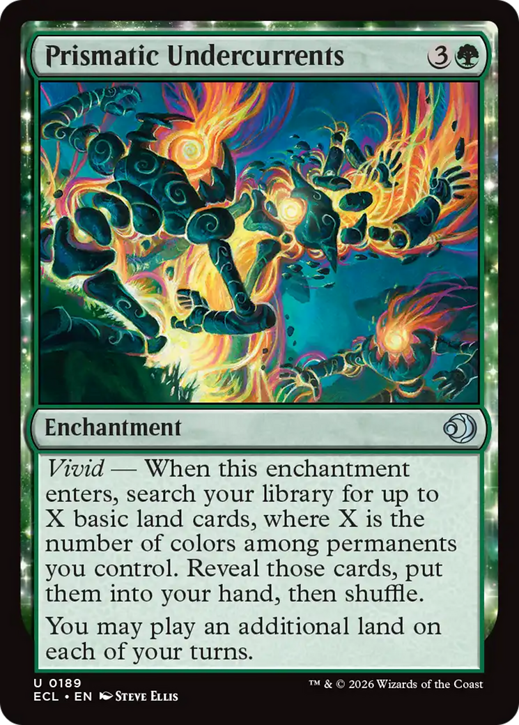Prismatic Undercurrents (0189) (ECL) - Foil