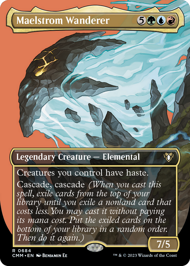 Maelstrom Wanderer (0684) (Borderless) - Foil